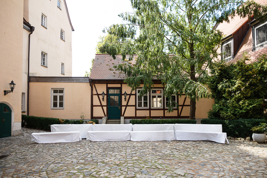 Hochzeit, Kaffeetafel