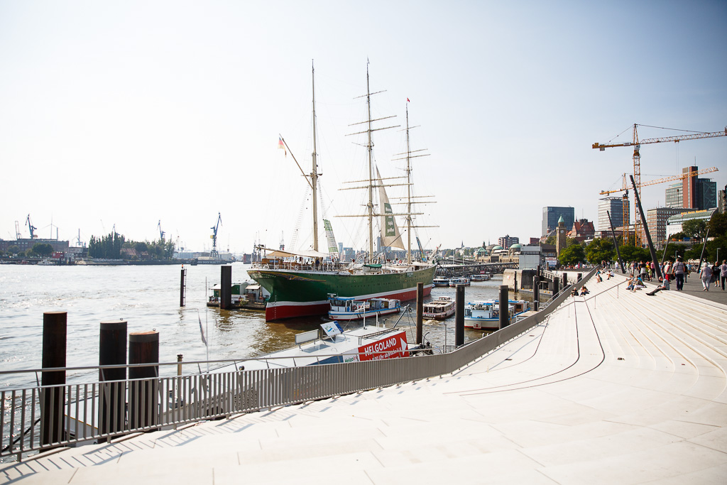 Heiraten in Hamburger Hafen