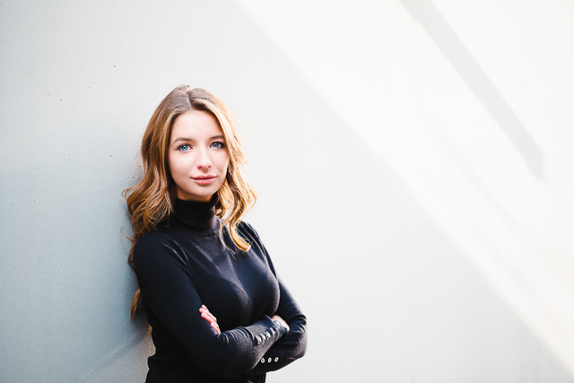 Bewerbungsfoto draußen querformat