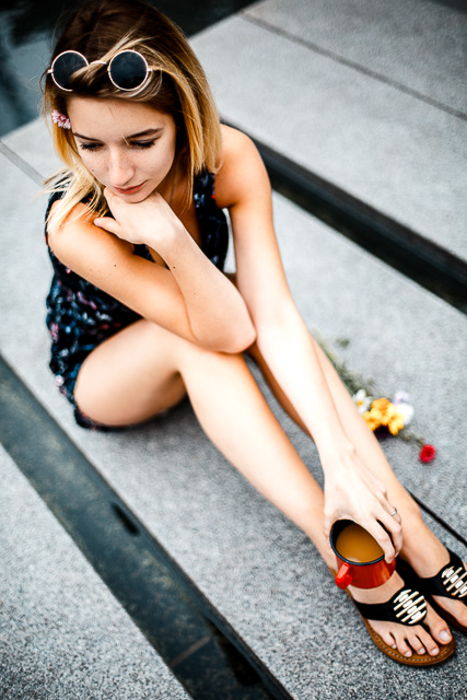 Fotoshooting für Modelbook 