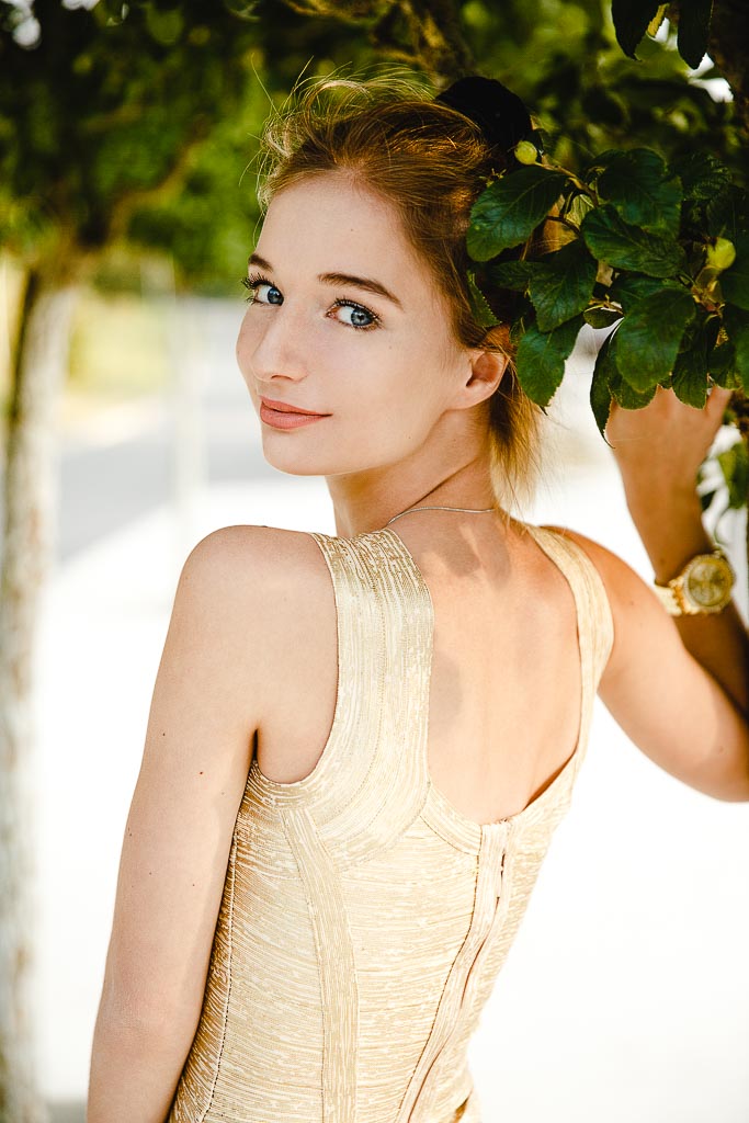 Fashion shooting Business Look dunkel