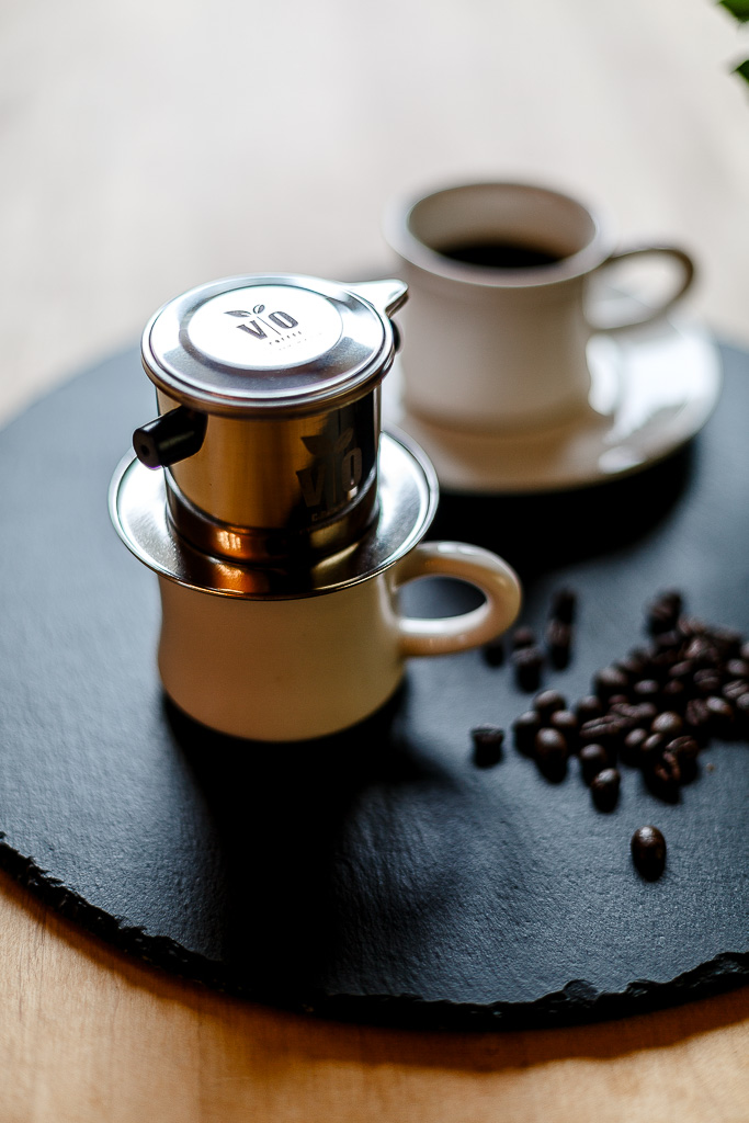 vietnamese coffee mit Tasse